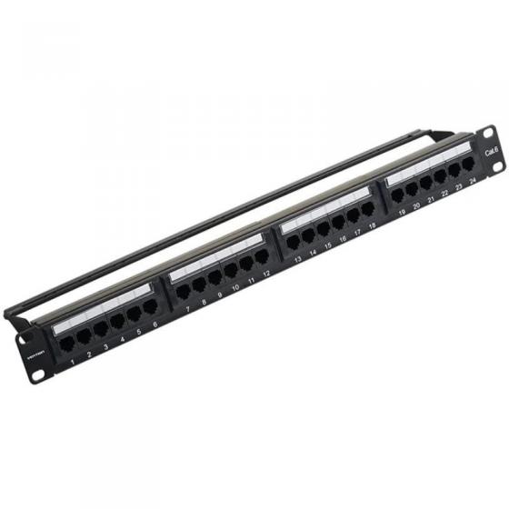 Patch Panel Aisens KGCB0/ 24 Puertos/ Cat.6