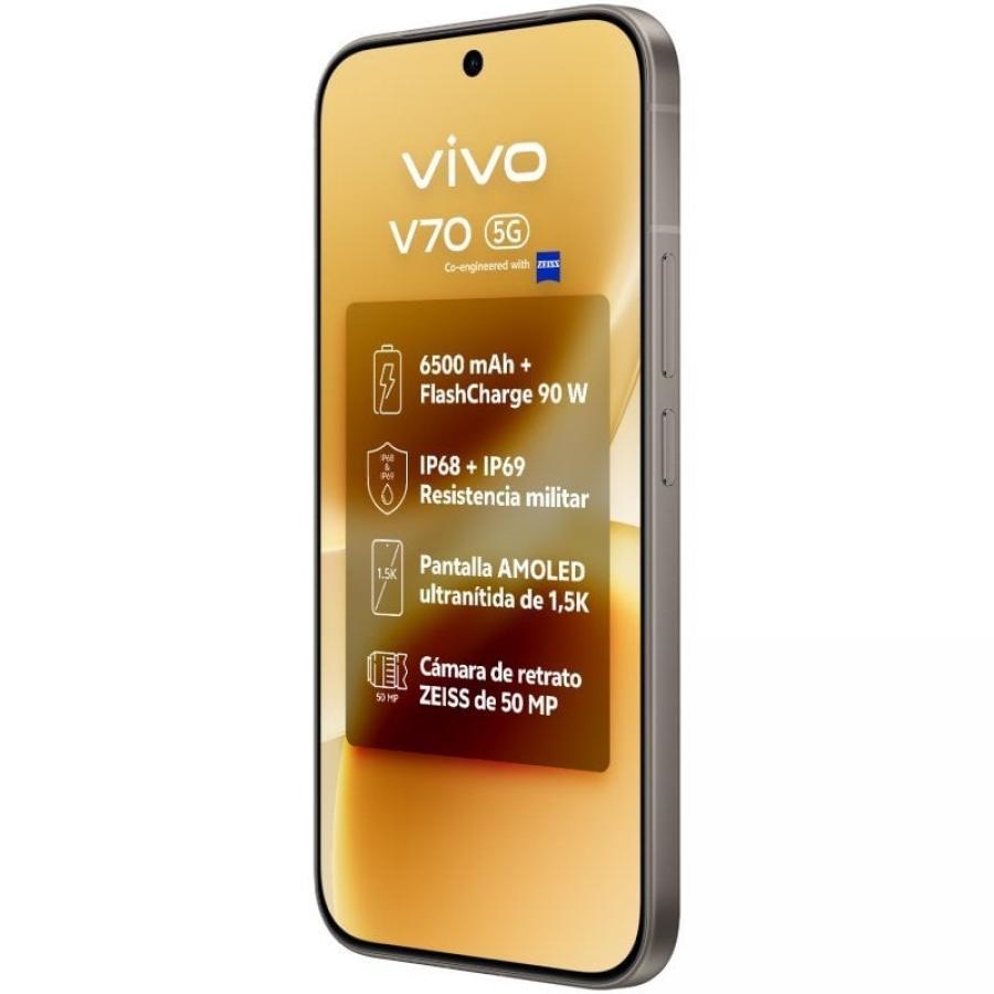 Smartphone Vivo V70 8GB/ 512GB/ 6.59'/ 5G/ Gris