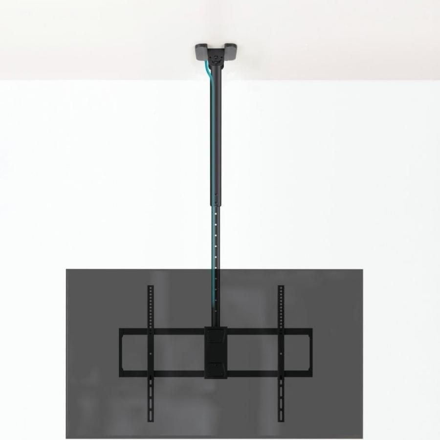 Soporte de Techo Giratorio/ Inclinable TooQ LPCE11100TSLI-B para TV de 50-100'/ hasta 80kg