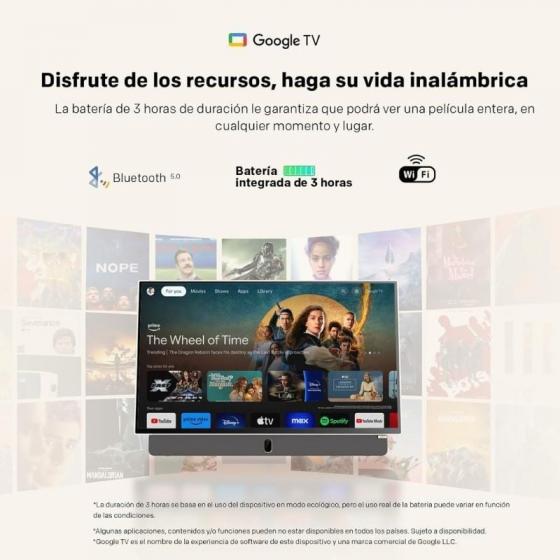 Televisor Portable Metz 24MPE7000Z 24'/ Full HD/ Smart TV/ WiFi