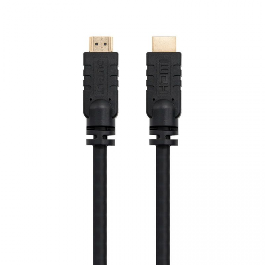 Cable HDMI Nanocable 10.15.1830/ HDMI Macho - HDMI Macho/ 30m/ Negro