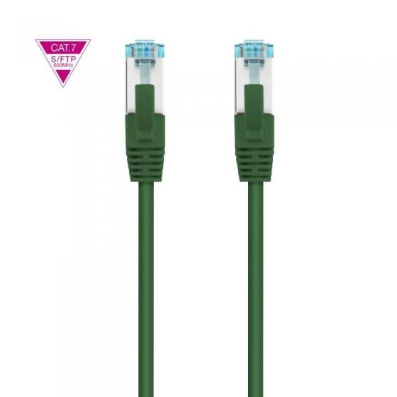 Cable de Red RJ45 SFTP Nanocable 10.20.1700-L25-GR Cat.7/ 25cm/ Verde