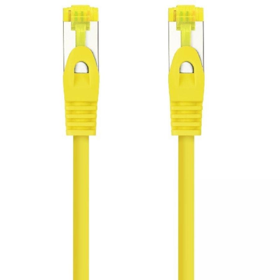 Cable de Red RJ45 SFTP Nanocable 10.20.1900-L25-Y Cat.6A/ LSZH/ 25cm/ Amarillo