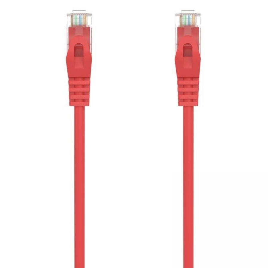 Cable de Red RJ45 AWG24 UTP Aisens A145-0562 Cat.6A/ LSZH/ 3m/ Rojo