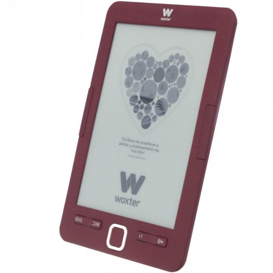 Libro Electrónico Ebook Woxter Scriba 195/ 6'/ Tinta Electrónica/ Rojo