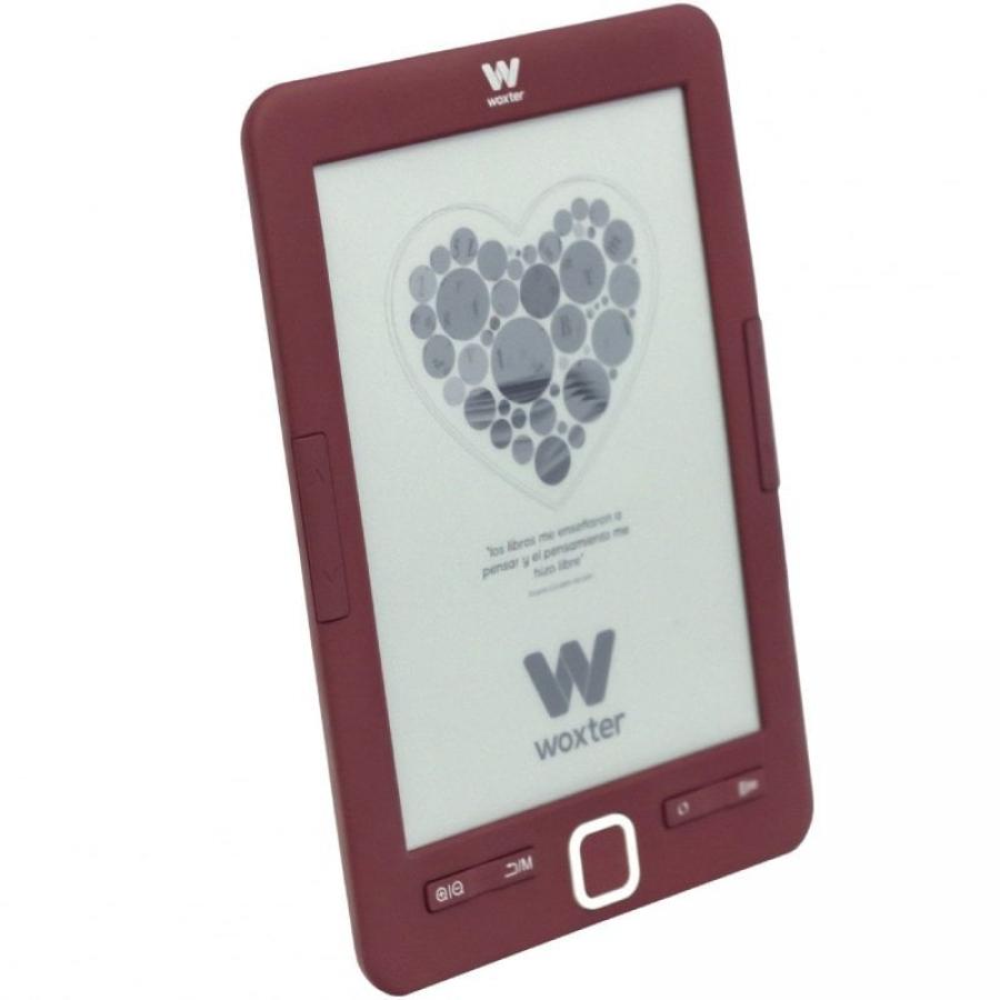Libro Electrónico Ebook Woxter Scriba 195/ 6'/ Tinta Electrónica/ Rojo
