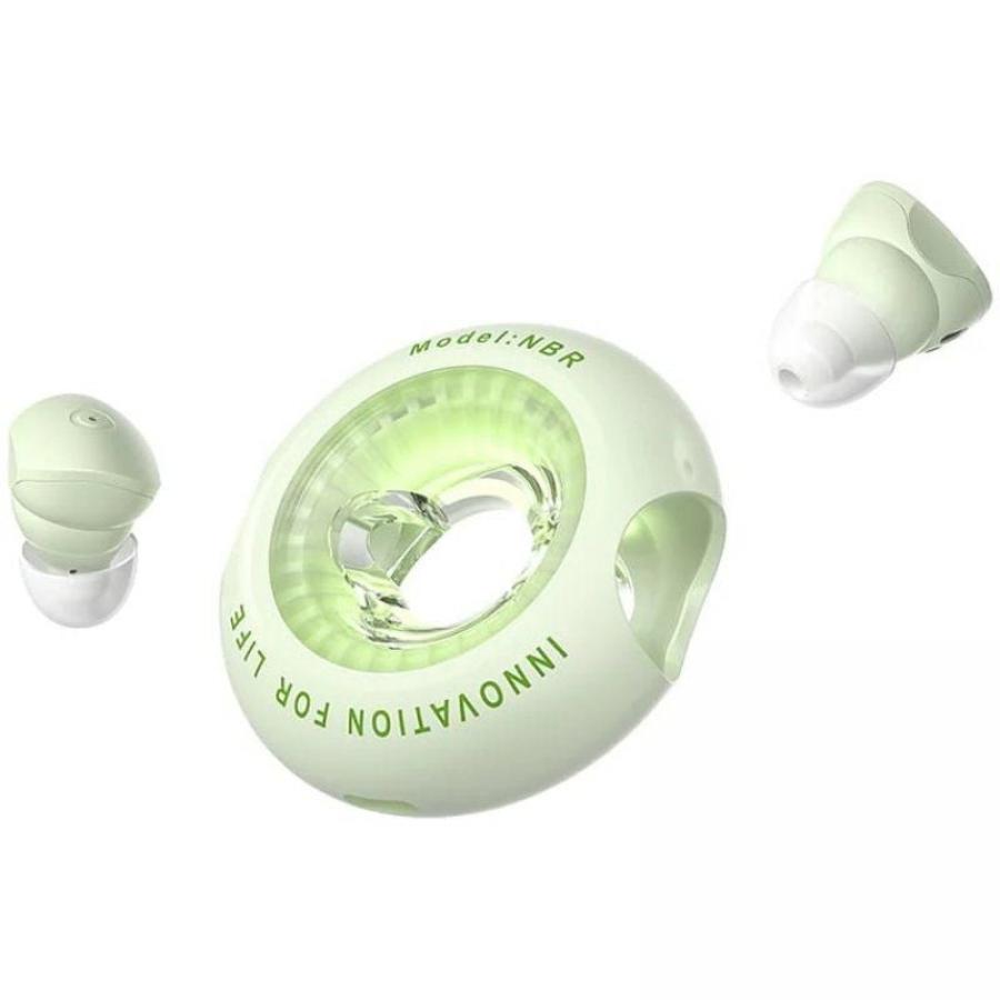 Auriculares Bluetooth Vention NBRG0 con estuche de carga/ Autonomía 6h/ Verdes