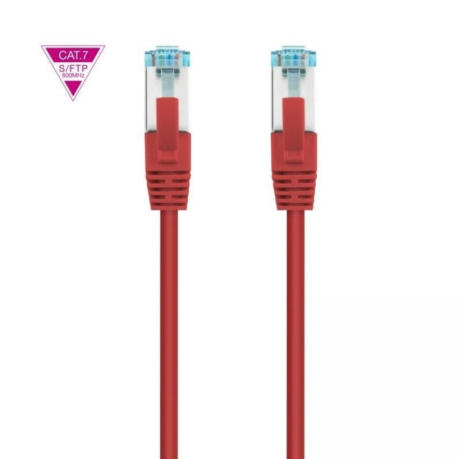 Cable de Red RJ45 SFTP Nanocable 10.20.1702-R Cat.7/ 2m/ Rojo