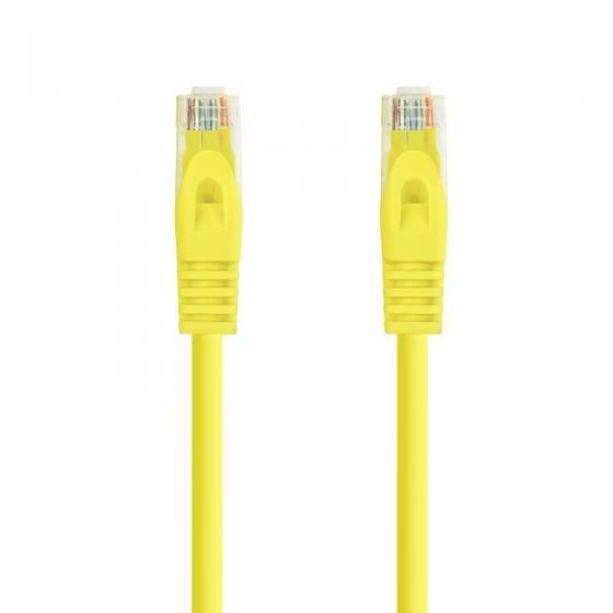 Cable de Red RJ45 UTP Nanocable 10.20.1800-L25-Y Cat.6A/ LSZH/ 25cm/ Amarillo