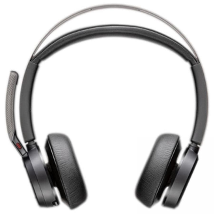 Auriculares Inalámbricos PolyVoyager Focus 2 USB-C-C + Adaptador USB-C/A/ con Micrófono/ Bluetooth/ Negros