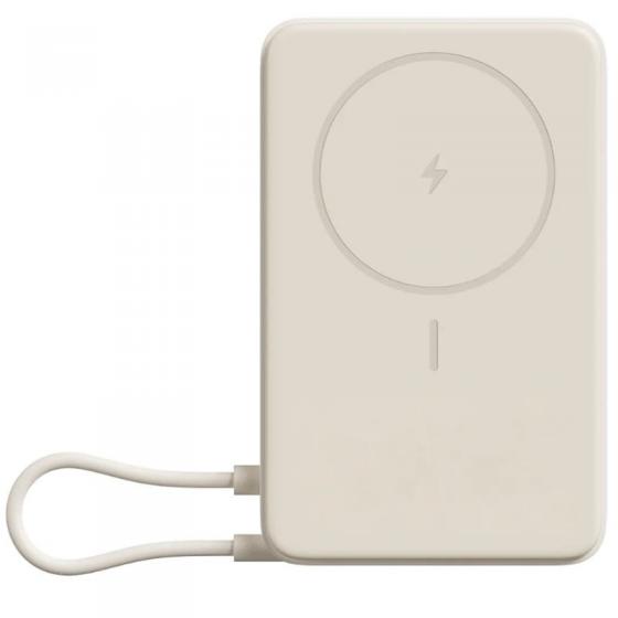 Powerbank 10000mAh Xiaomi Magnetic Power Bank 10000/ Wireless/ Beige