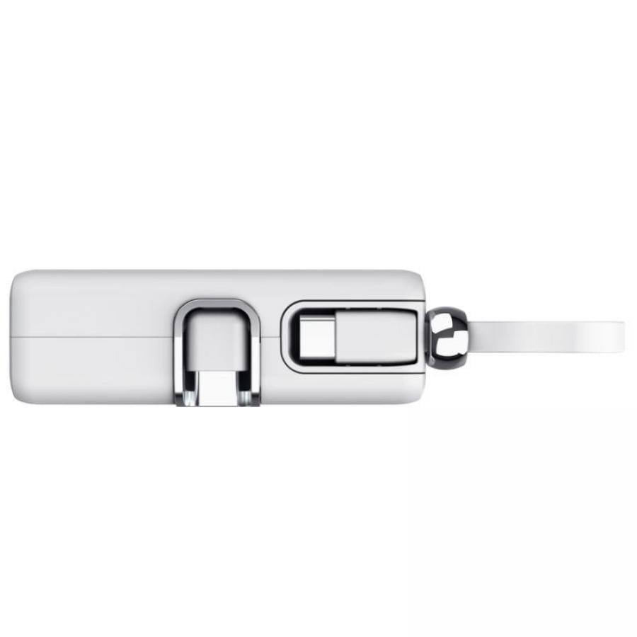 Powerbank 5000mAh Trust Pacto 26105/ 18W/ Blanca