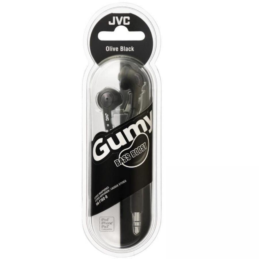 Auriculares Intrauditivos JVC HA-F160-B-E/ Jack 3.5/ Negros