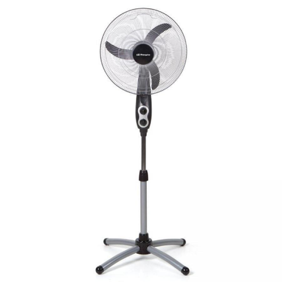 Ventilador de Pie Orbegozo SF 0156/ 60W/ Aspas 45cm/ 3 Velocidades