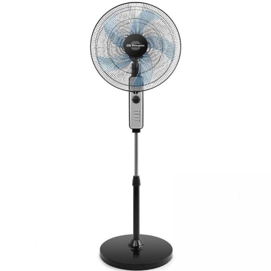Ventilador de Pie Orbegozo SF 1046/ 80W/ 5 Aspas 45cm/ 3 velocidades