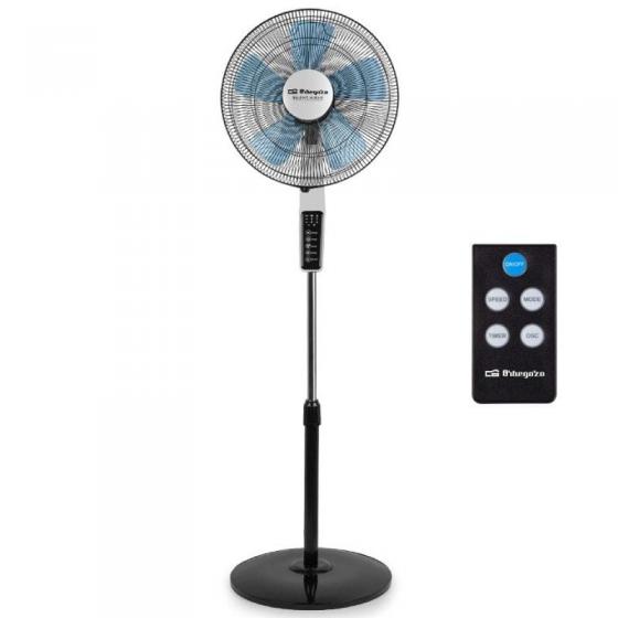 Ventilador de Pie Orbegozo Silent Night SF 0642/ 60W/ 5 Aspas 40cm/ 3 Velocidades
