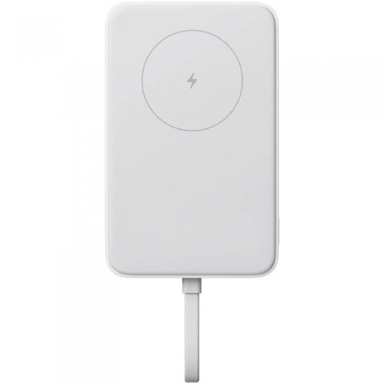 Powerbank 10000mAh Xiaomi 33W Magnetic Power Bank 10000 (Integrated Cable)/ Wireless/ Blanca