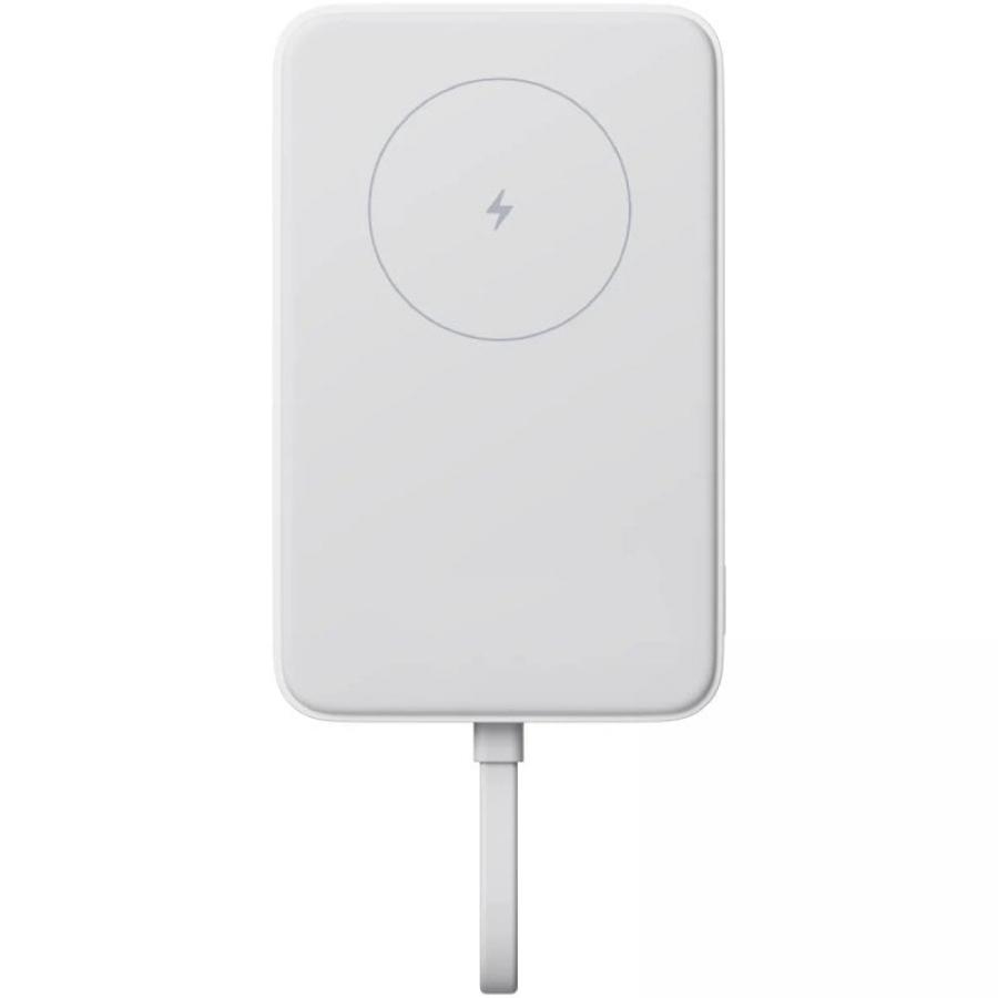 Powerbank 10000mAh Xiaomi 33W Magnetic Power Bank 10000 (Integrated Cable)/ Wireless/ Blanca