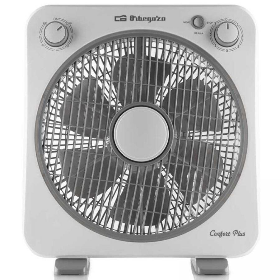 Ventilador de Suelo Orbegozo Box Fan BF 0138/ 40W/ 6 Aspas 30cm/ 3 velocidades