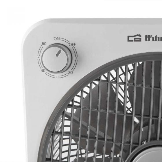Ventilador de Suelo Orbegozo Box Fan BF 0138/ 40W/ 6 Aspas 30cm/ 3 velocidades