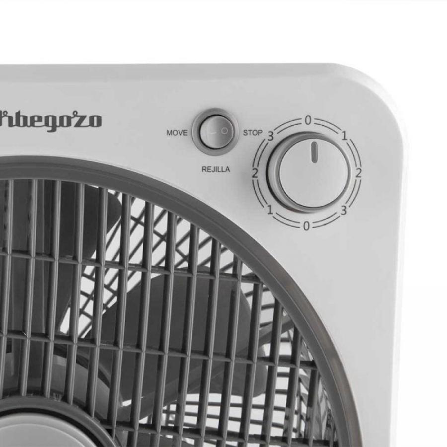 Ventilador de Suelo Orbegozo Box Fan BF 0138/ 40W/ 6 Aspas 30cm/ 3 velocidades