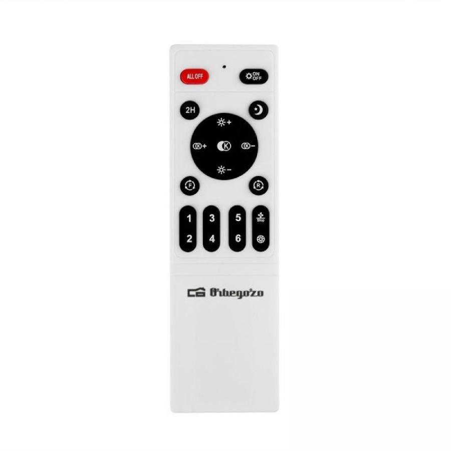 Ventilador de Techo Orbegozo CP 12435/ 20W/ 5 Aspas 33cm/ 6 velocidades