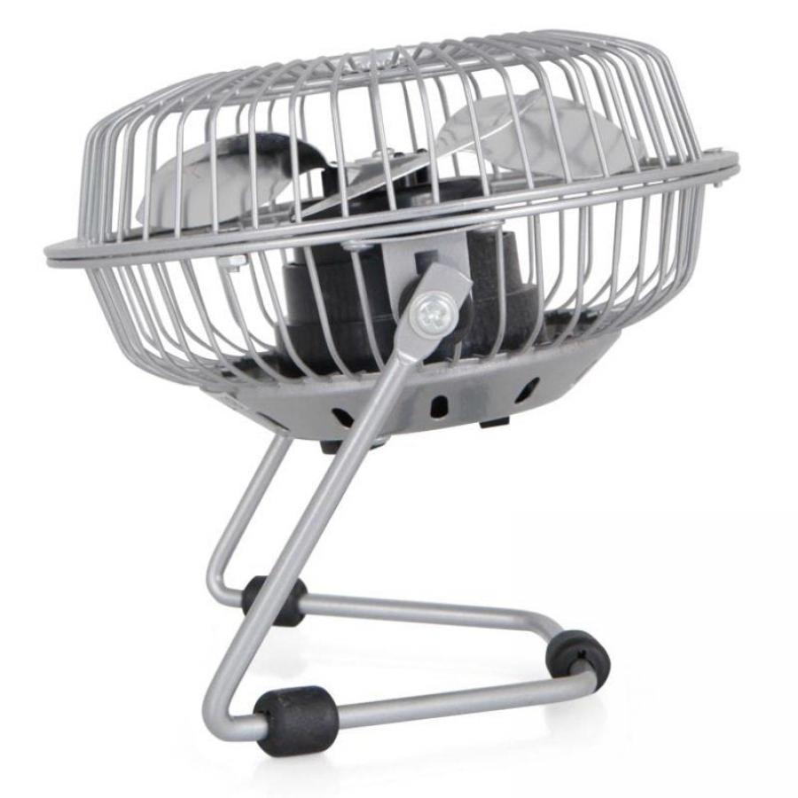 Mini Ventilador USB Orbegozo PW 1025/ Plata