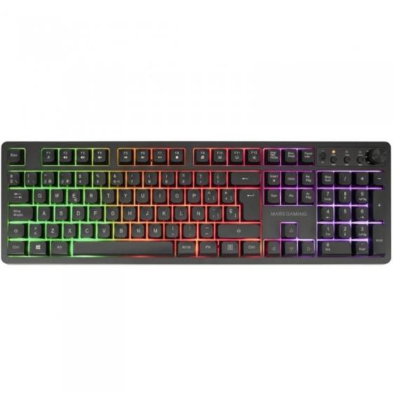 Pack Gaming Mars Gaming MCPWX/ Teclado Inalámbrico + Ratón Inalámbrico + Alfombrilla