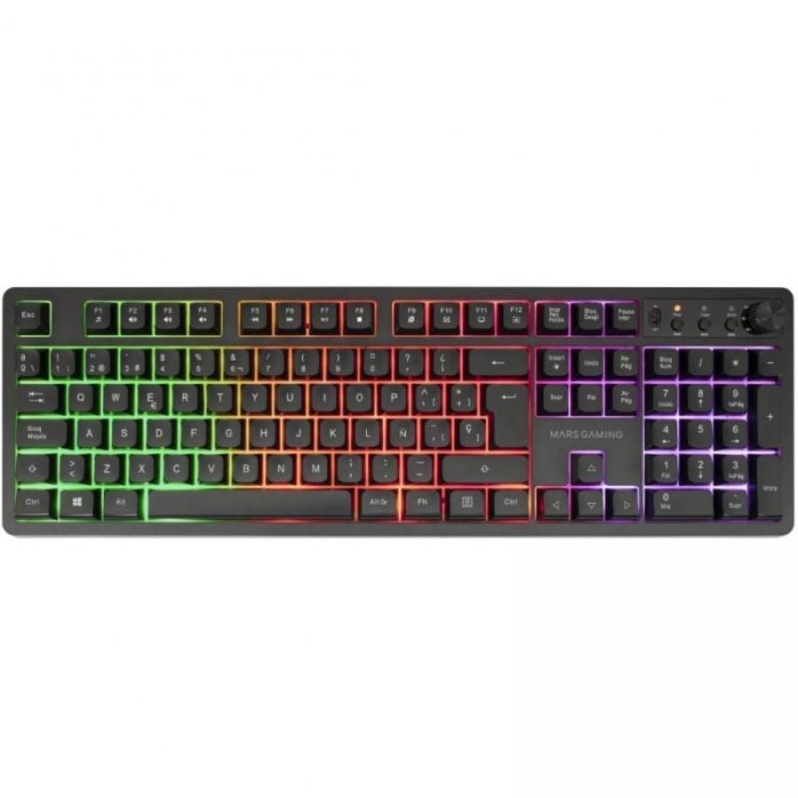 Pack Gaming Mars Gaming MCPWX/ Teclado Inalámbrico + Ratón Inalámbrico + Alfombrilla