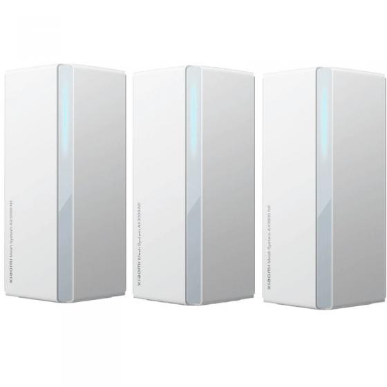 Sistema Mesh Xiaomi System AX3000 NE 3000Mbps/ 2.4GHz 5GHz/ Pack de 3
