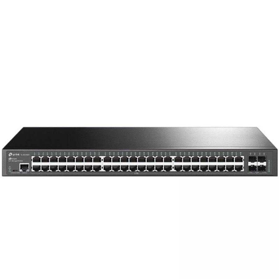 Switch Gestionable TP-Link Omada JetStream TL-SG3452X 52 Puertos/ RJ-45 10/100/1000/ SFP+ 10GBE