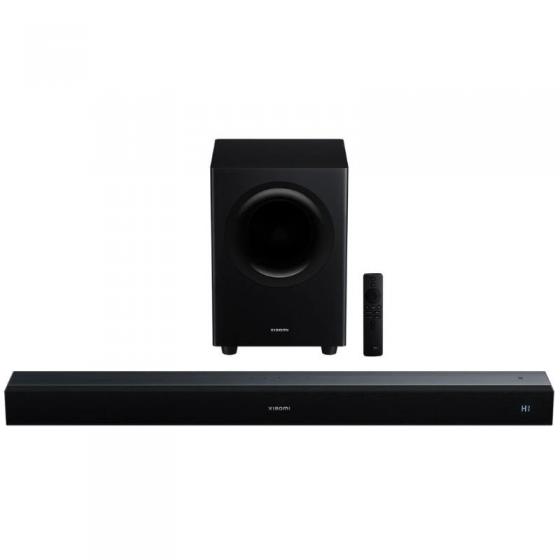 Barra de Sonido con Bluetooth Xiaomi Soundbar Pro 2.1ch/ 300W/ 2.1/ Negra