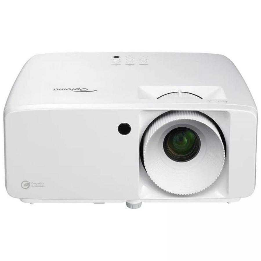 Proyector Láser Optoma ZH401e/ 4600 Lúmenes/ Full HD/ HDMI-VGA-RS232/ Blanco