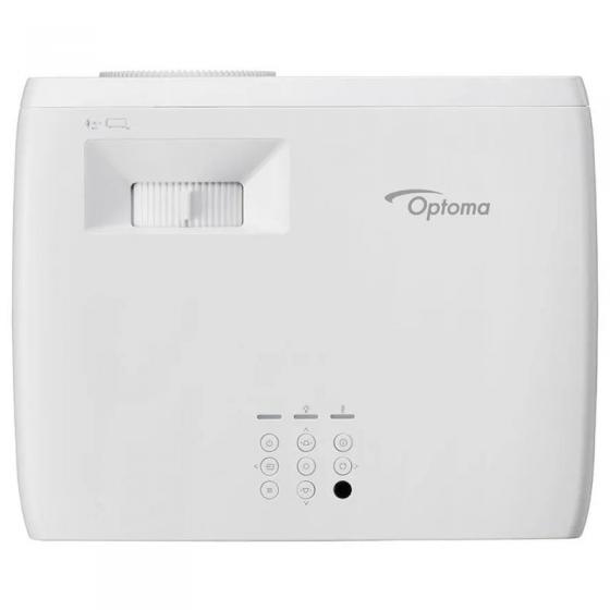 Proyector Láser Optoma ZH401e/ 4600 Lúmenes/ Full HD/ HDMI-VGA-RS232/ Blanco