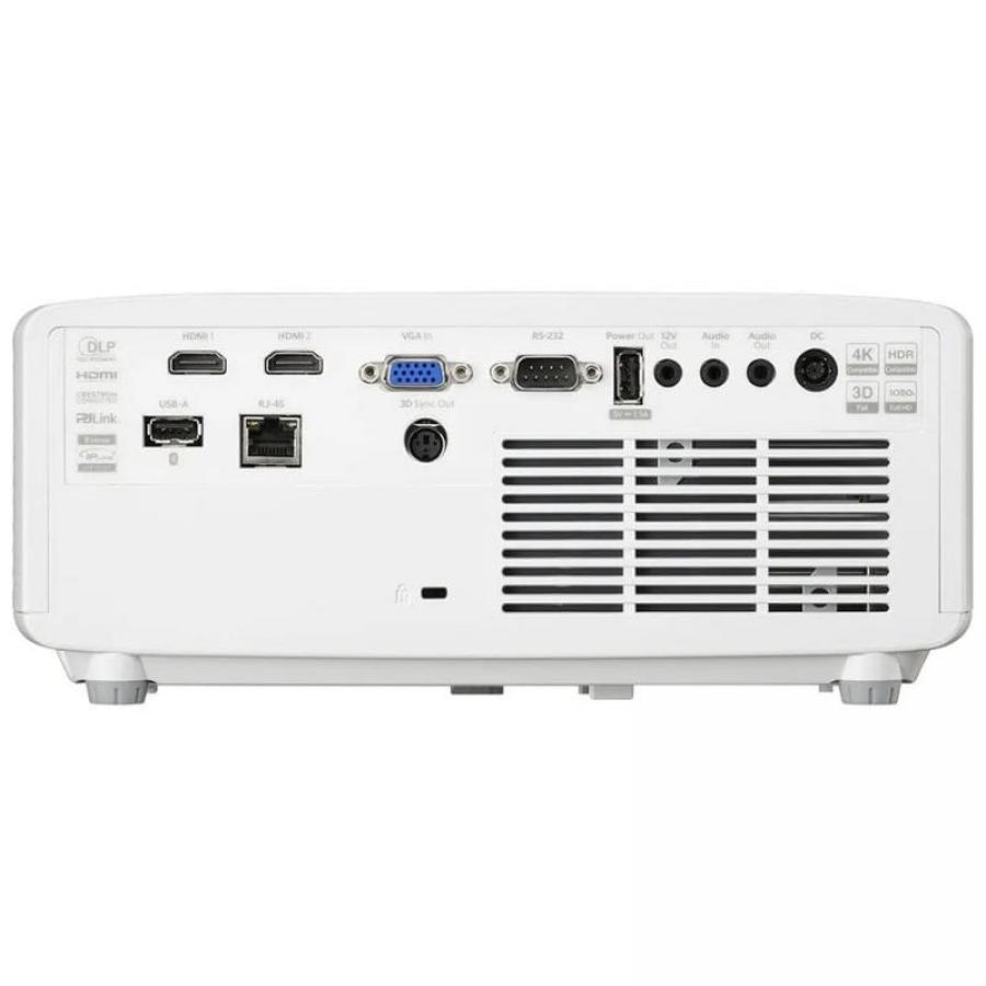 Proyector Láser Optoma ZH401e/ 4600 Lúmenes/ Full HD/ HDMI-VGA-RS232/ Blanco