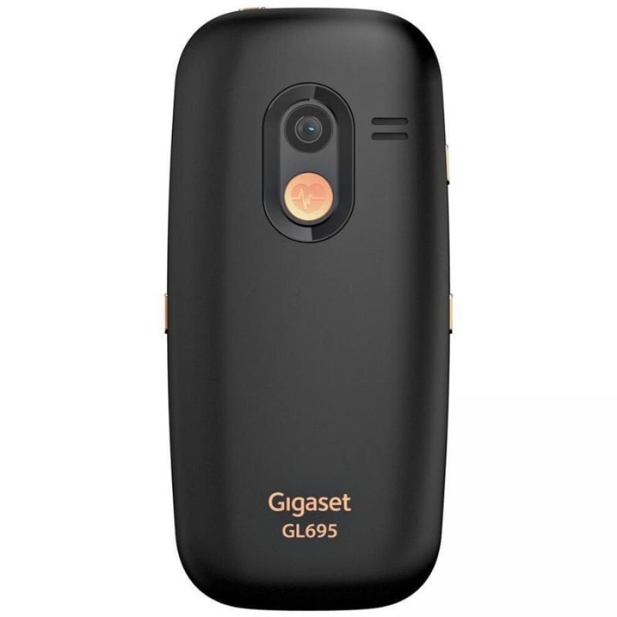 Teléfono Móvil Gigaset GL695 para Personas Mayores/ 4G/ Negro
