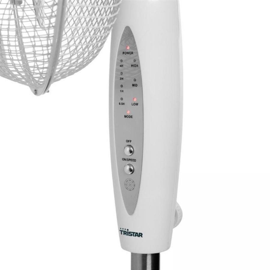 Ventilador de Pie Tristar VE-5898/ 45W/ 3 Aspas 40cm/ 3 velocidades