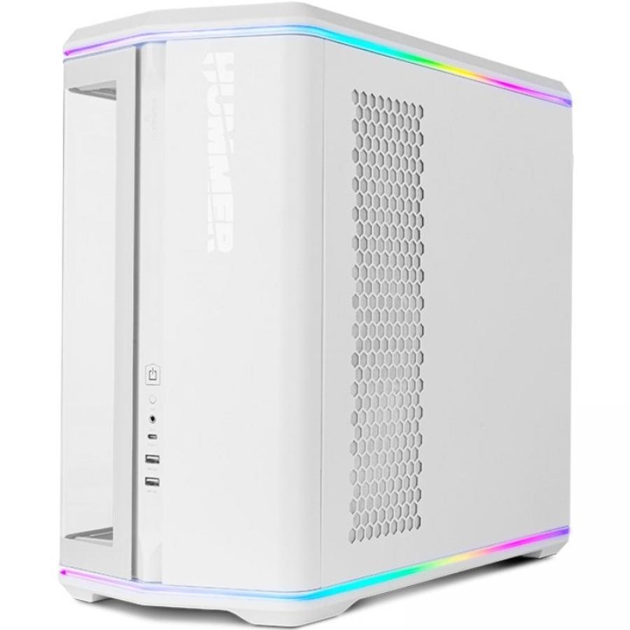 Caja Gaming Semitorre Nox Hummer Anvil/ Blanca