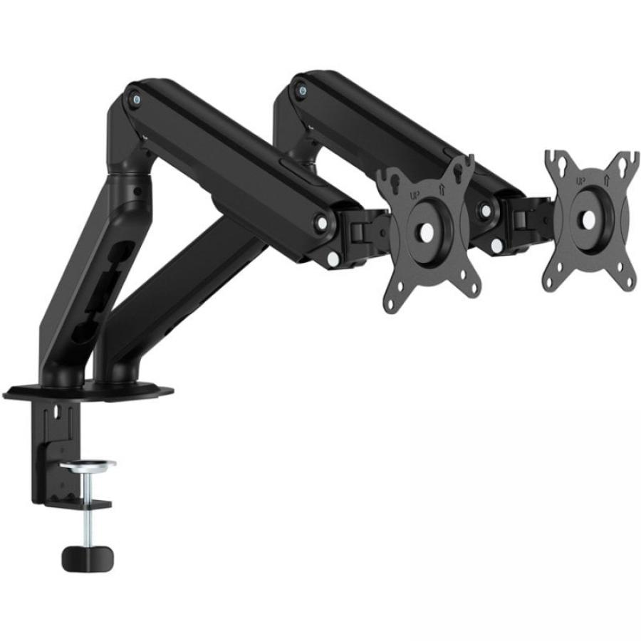 Soporte de Mesa con Contrapeso para 2 Monitores Aisens DT32TSR-451/ Giratorio/ Inclinable/ hasta 9kg