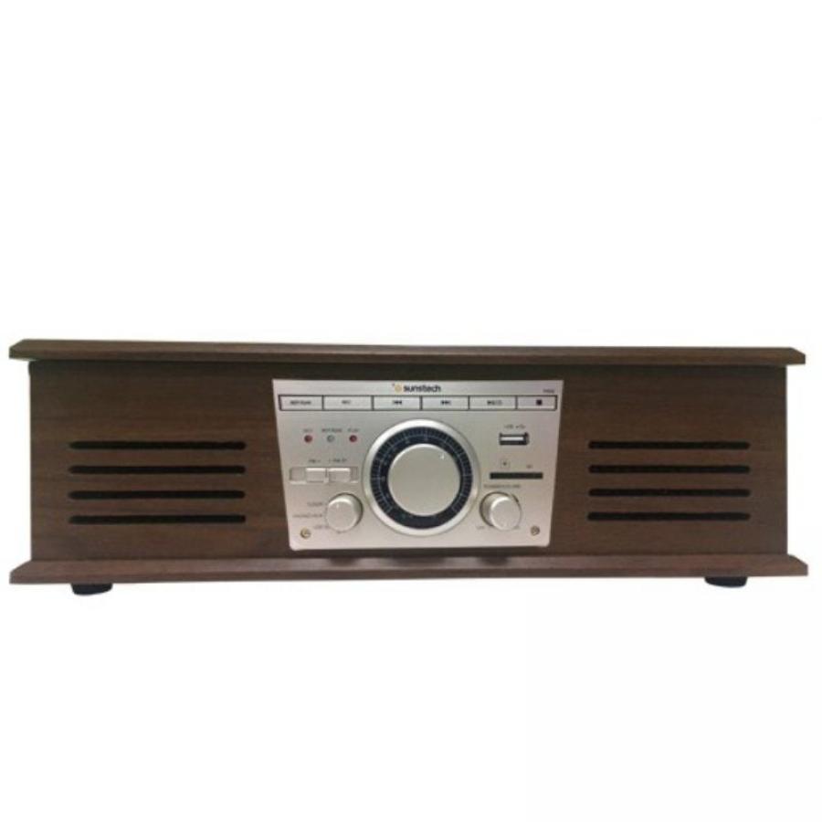 Tocadiscos Sunstech PXR32/ Bluetooth/ Radio FM/ Conversor a MP3