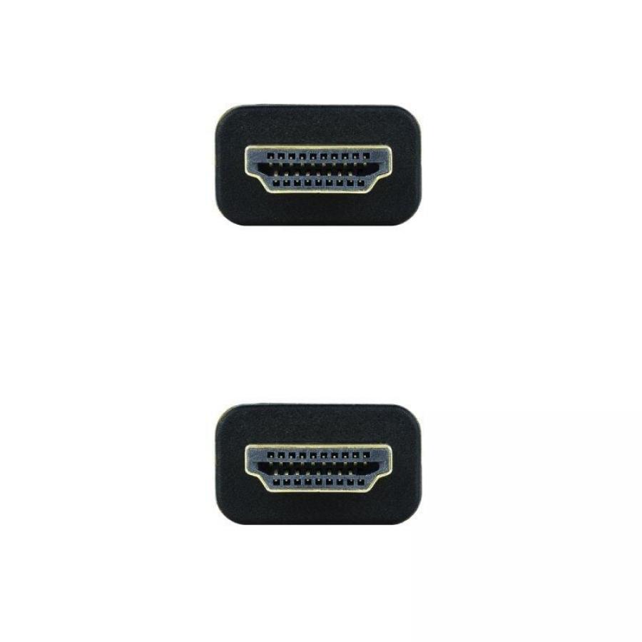 Cable HDMI 2.0 4K Nanocable 10.15.3730/ HDMI Macho - HDMI Macho/ 30m/ Negro