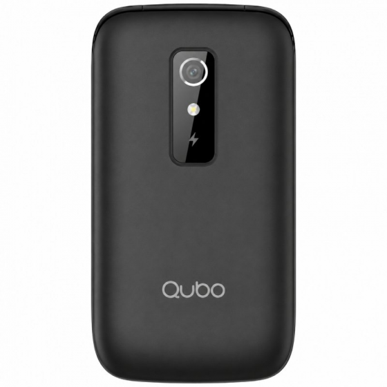 Teléfono Móvil Qubo P-220BKC 4G para Personas Mayores/ Negro