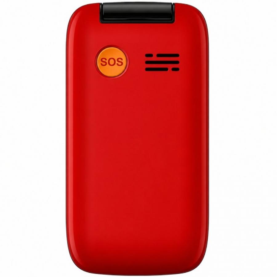 Teléfono Móvil Qubo P-220RD 4G para Personas Mayores/ Rojo