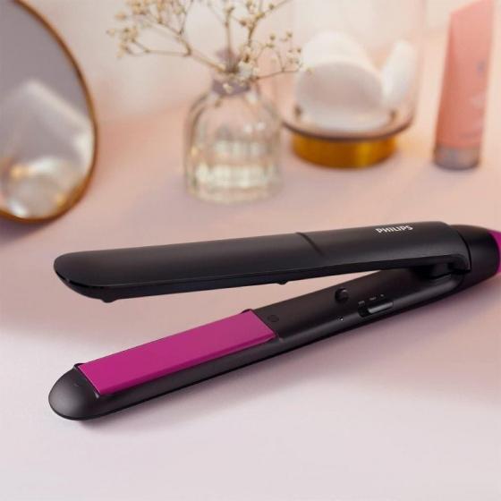 Plancha para el Pelo Philips StraightCare Essential BHS375 ThermoProtect/ Negra
