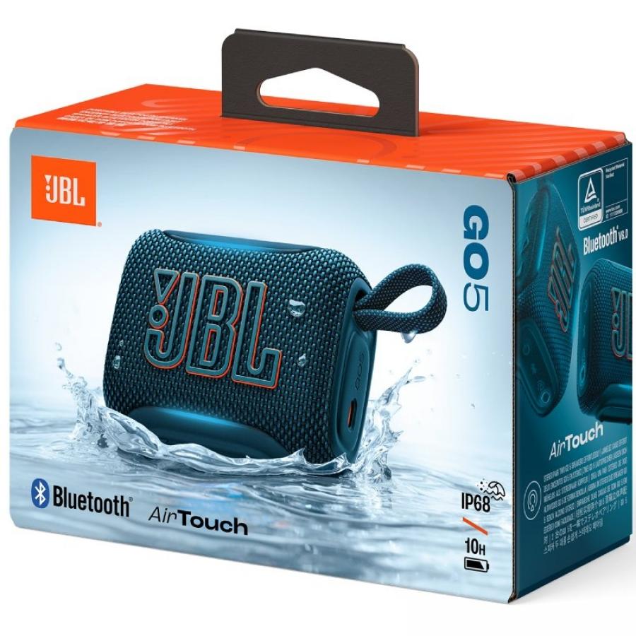 Altavoz con Bluetooth JBL GO 5/ 4.8W/ 1.0/ Azul