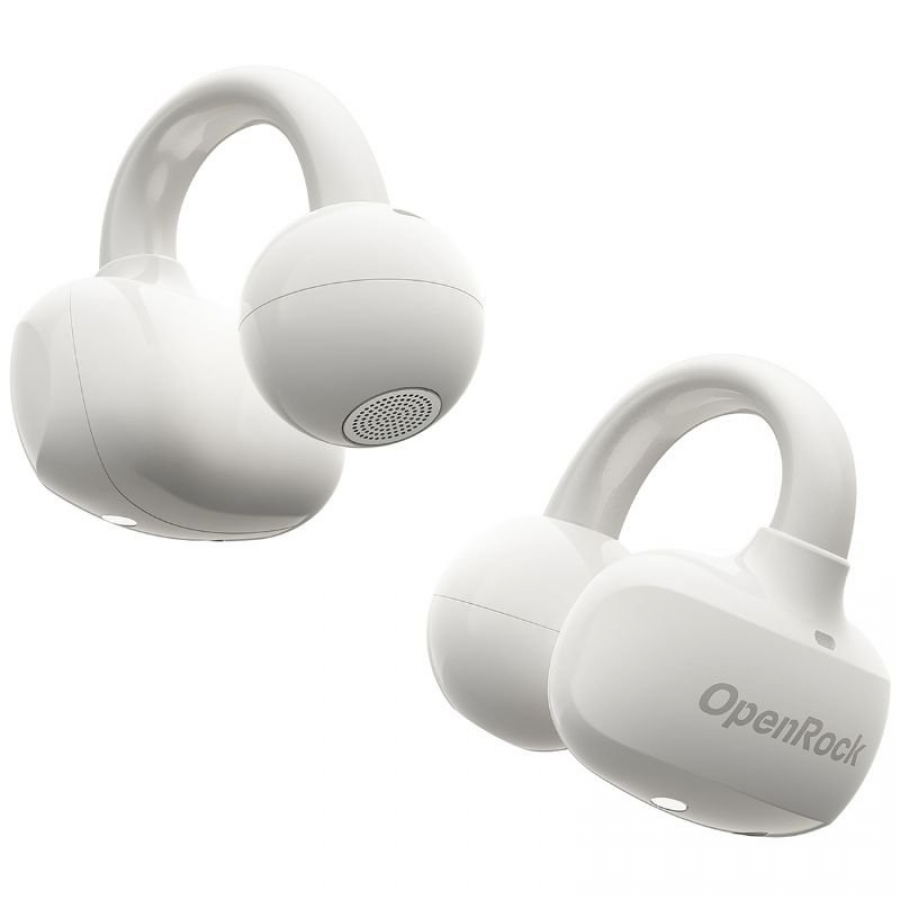 Auriculares Deportivos de Conducción Aérea OpenRock E OPACE02 con estuche de carga/ Autonomía 7h/ Blancos