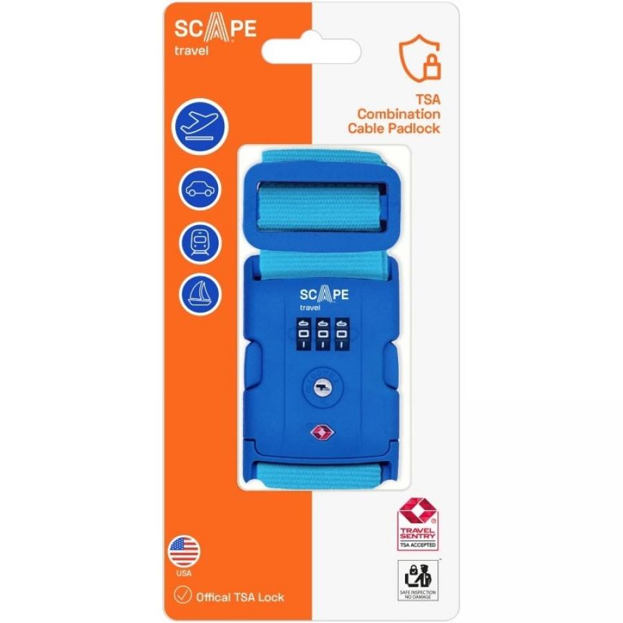 Correa para Maleta con Combinación Scape Travel E0120/ Azul
