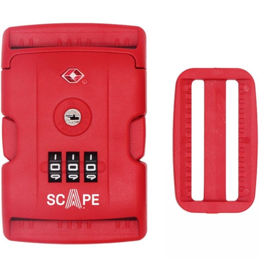 Correa para Maleta con Combinación Scape Travel E0121/ Roja
