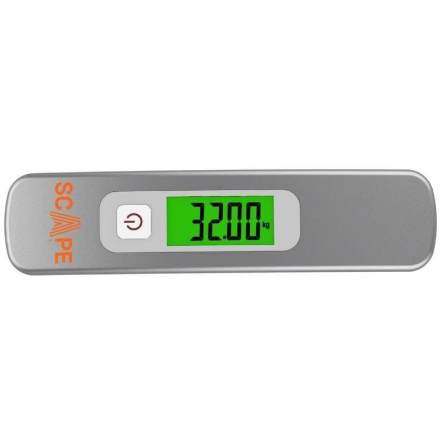 Báscula para Maletas Scape Travel EC002/ Plata