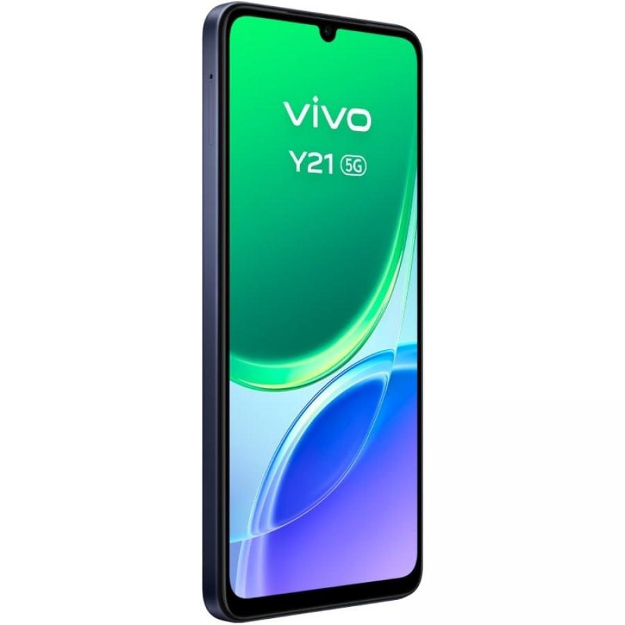 Smartphone Vivo Y21 4GB/ 256GB/ 6.74'/ 5G/ Negro/ Incluye Cargador + Auriculares